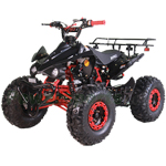 X-PRO Blast 125cc ATV with Automatic Transmission w/Reverse, LED Headlights, Big 19"/18" Tires!