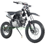 Fully Assembled and Tested! X-PRO X9 125cc Dirt Bike with 4-Speed Manual Transmission, Kick Start, Big 17"/14" Tires! Zongshen Brand Engine!