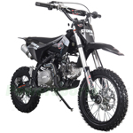Fully Assembled and Tested! X-PRO Storm 125cc Dirt Bike with Automatic Transmission, Electric Start, Big 14"/12" Tires!