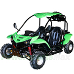 GK-G002 125cc Go Kart Automatic Transmission w/Reverse, Electric Start, Big 16" Wheels, Free Sparetire!