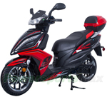 MC-T32 150cc Moped Scooter with Fully Automatic Transmission, Electric/Kick Start! 13" Wheels and Rear Trunk!