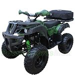 Fully Assembled and Tested! ATV-J031 Full Size ATV with Automatic Transmission, LED Headlights and Free Cargo Bag! Big 23"/22" Tires!