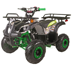 X-PRO Eagle 125cc ATV with Automatic Transmission w/Reverse, LED Headlights, Remote Control, Big 16" Tires!
