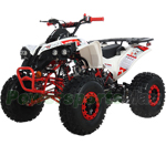 X-PRO 125cc ATV with Automatic Transmission w/Reverse, LED Headlights, Electric Start, Big 19"/18" Tires!
