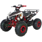 Fully Assembled and Tested! X-PRO Thunder 125cc ATV with Automatic Transmission w/Reverse, LED Headlights, Big 19"/18" Tires!