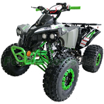 ATV-P015 125cc ATV with Automatic Transmission w/Reverse, LED Headlights, Electric Start, Big 19"/18" Tires!