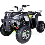 Fully Assembled and Tested! ATV-T058 200cc ATV with Automatic Transmission w/Reverse, LED Headlights! Big 23"/22" Tires w/Alloy Rim!