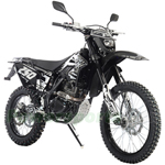 TEMPLAR X 250cc Dirt Bike with All Lights and 6-Speed Manual Transmission,  Electric Start! Big 21"/18" Wheels! Zongshen Brand Engine!