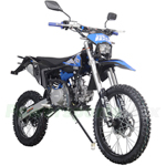 X-PRO Hawk 125cc Dirt Bike with All Lights and 4-speed Manual Transmission! Electric/Kick Start, Big 19"/16" Tires! Zongshen Brand Engine!