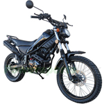 RPS Magician 250 Dirt Bike with 5-speed Manual Transmission and Electric/kick Start! Big 19"/16" Wheels!