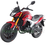 Lifan KP 200 Electronic Fuel Injection Street Motorcycle with 6-Speed Manual Transmission, 17HP Engine! Electric Start! 17" Alloy Wheels!