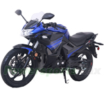 Lifan KPR 200cc Electronic Fuel Injection Street Motorcycle with 6-Speed Manual Transmission, 17HP Engine! Electric Start! 17" Alloy Rim Wheels! Free Shipping!