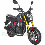 X-PRO KP MINI 150cc Street Motorcycle with 5-Speed Manual Transmission, Electric Start! 12" Wheels! Assembled In Crate!