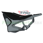 Left Middle Side Cover for 250cc Hawk 250 Dirt Bikes Pit Bikes (Black), Free Shipping for DB-W002, DB-W022/Hawk 250